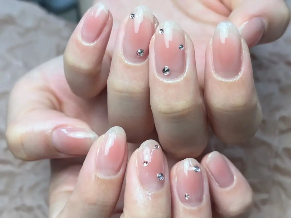 💗【ワンホン】チークネイル💗¥8800の写真