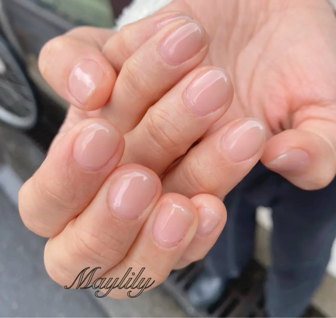 ネイル ワンカラーネイル Nail salon Maylilyのネイルデザイン