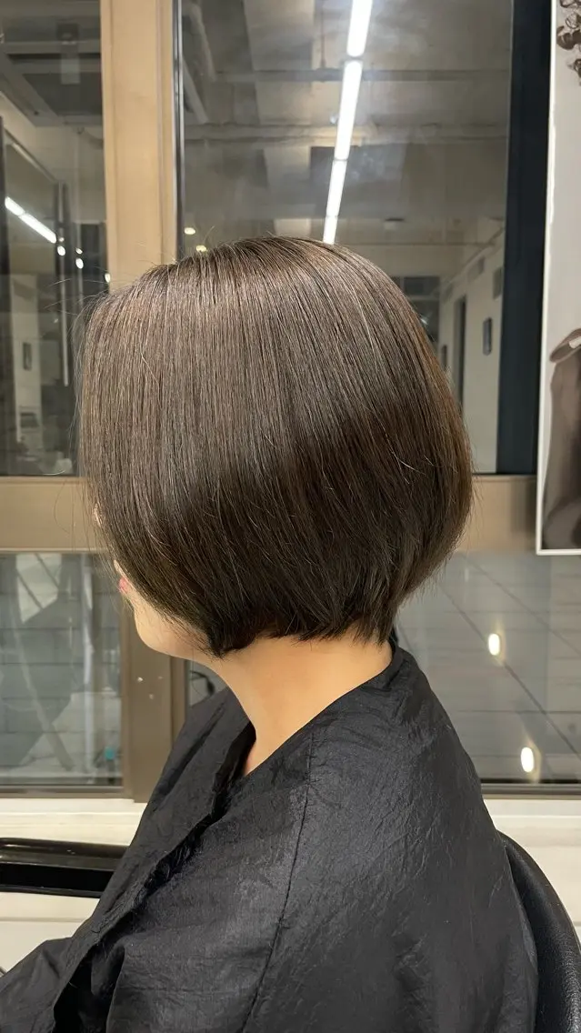 ショート カラー 岡本七星/ショート、 メンズカット特化のヘアスタイル