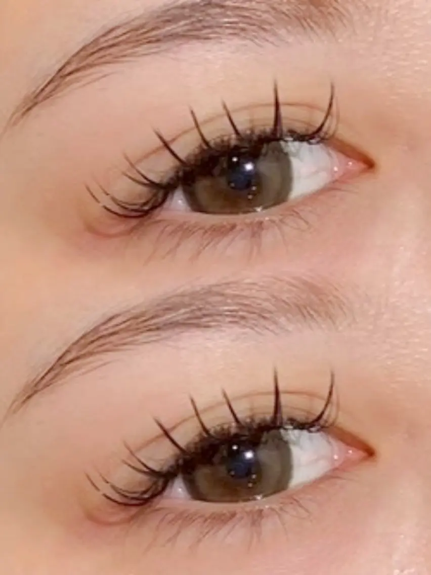 🩷ミニモ限定最安価格🩷マツエクモデル100本まで付け放題✨オフコーティング込み‼️の写真