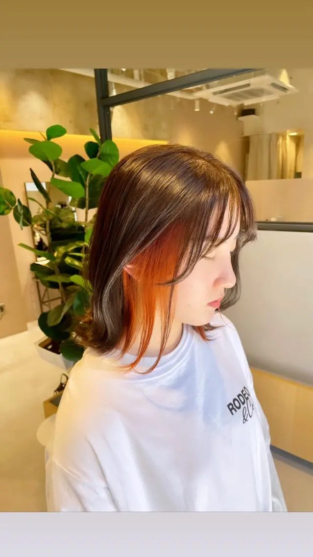 ミディアム カラー 城間 晴人のヘアスタイル