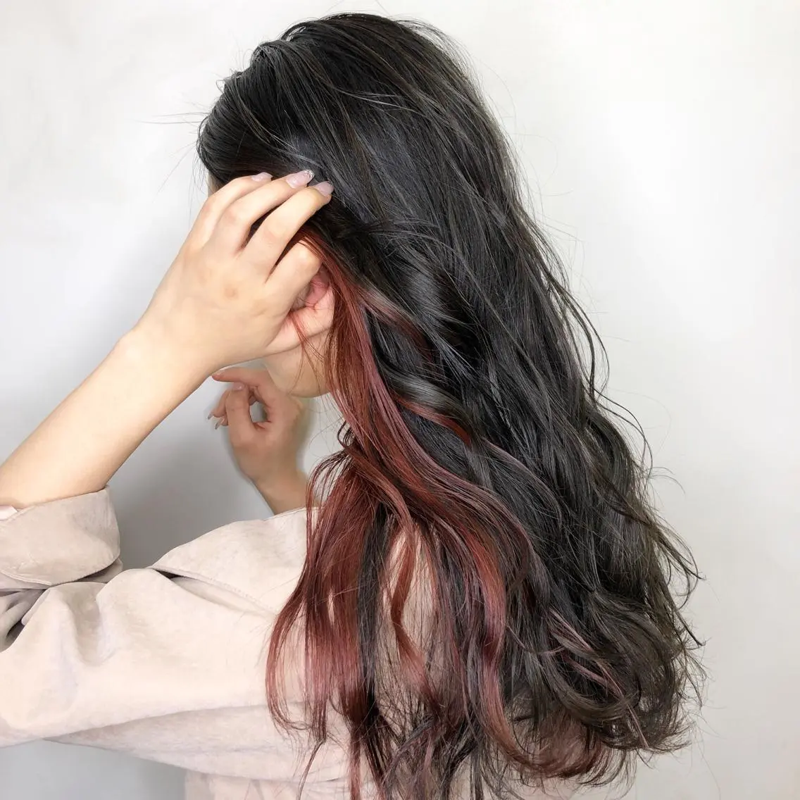 ロング カラー ヘアアレンジ 成人式 インナーカラー カット ヘアカラー トリートメント 綺麗な髪質にしたい方 限定🌈清水 祥のヘアスタイル