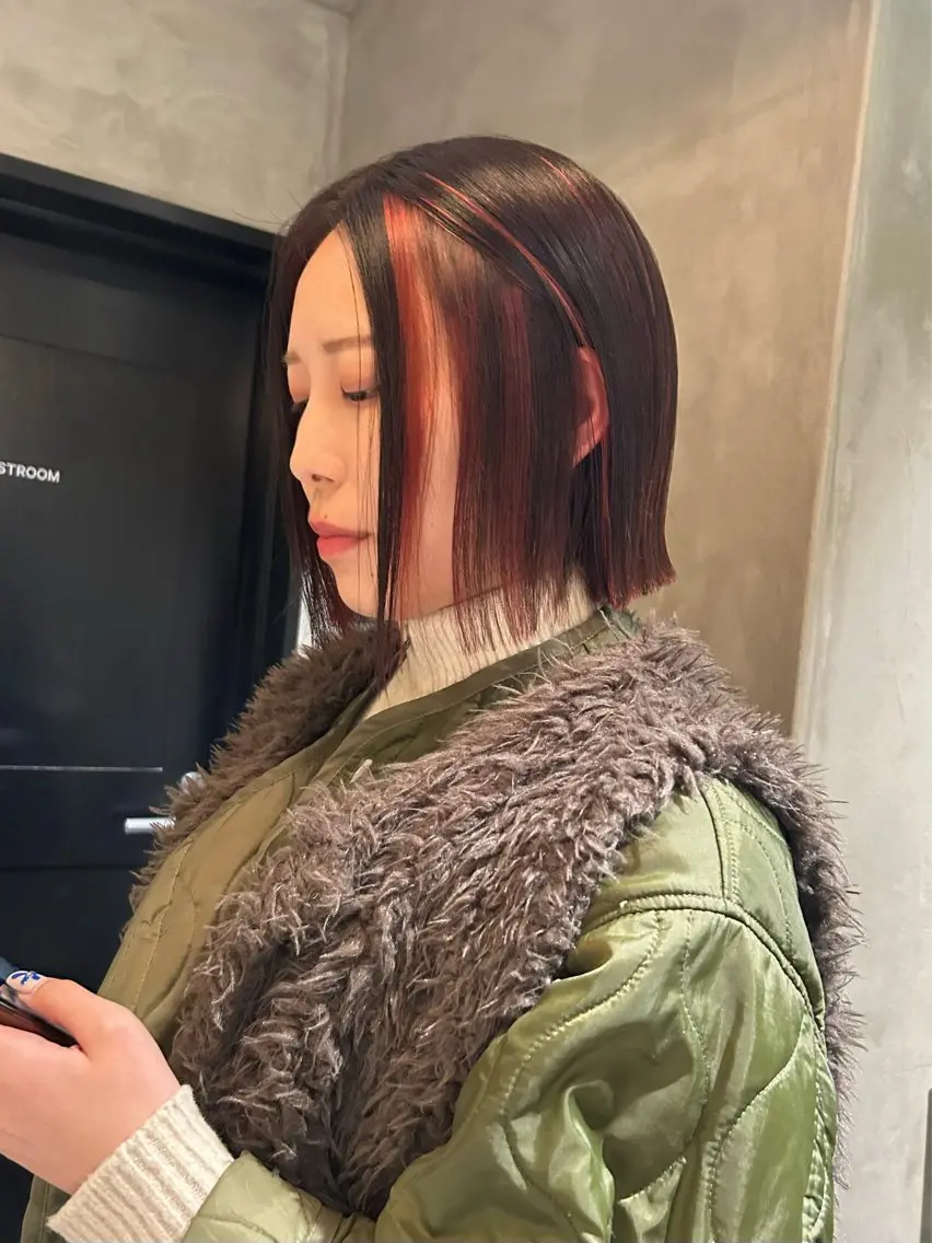 ハイライト+2stepトリートメント💿デザインハイライトも◎の写真