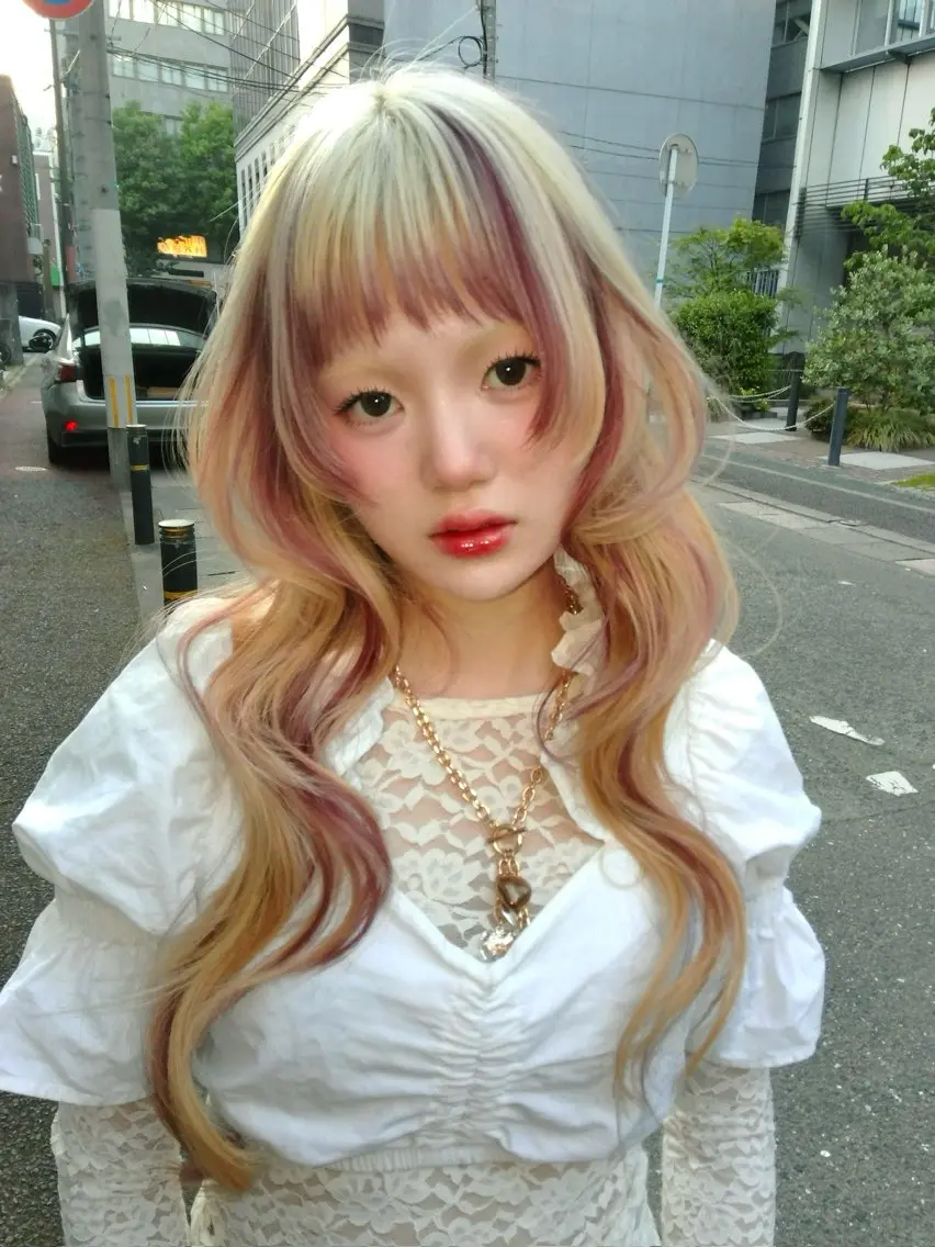 カラー カット ヘアカラー ひな 【pia】のヘアスタイル