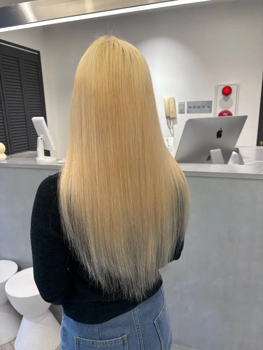 ロング ヘアカラー ケアブリーチ🌟 ♢WATARU♢のヘアスタイル