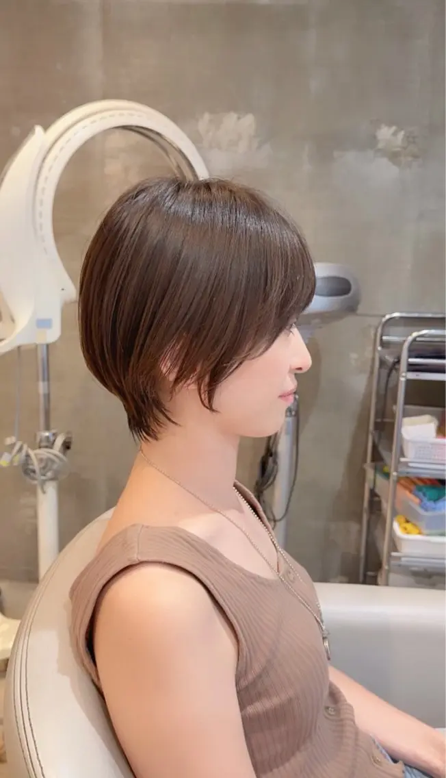ショートカットの写真