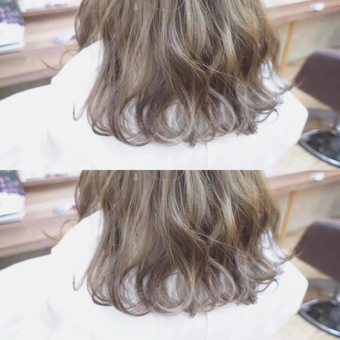 ミディアム カラー たまプラーザ駅 YAMATOのヘアスタイル