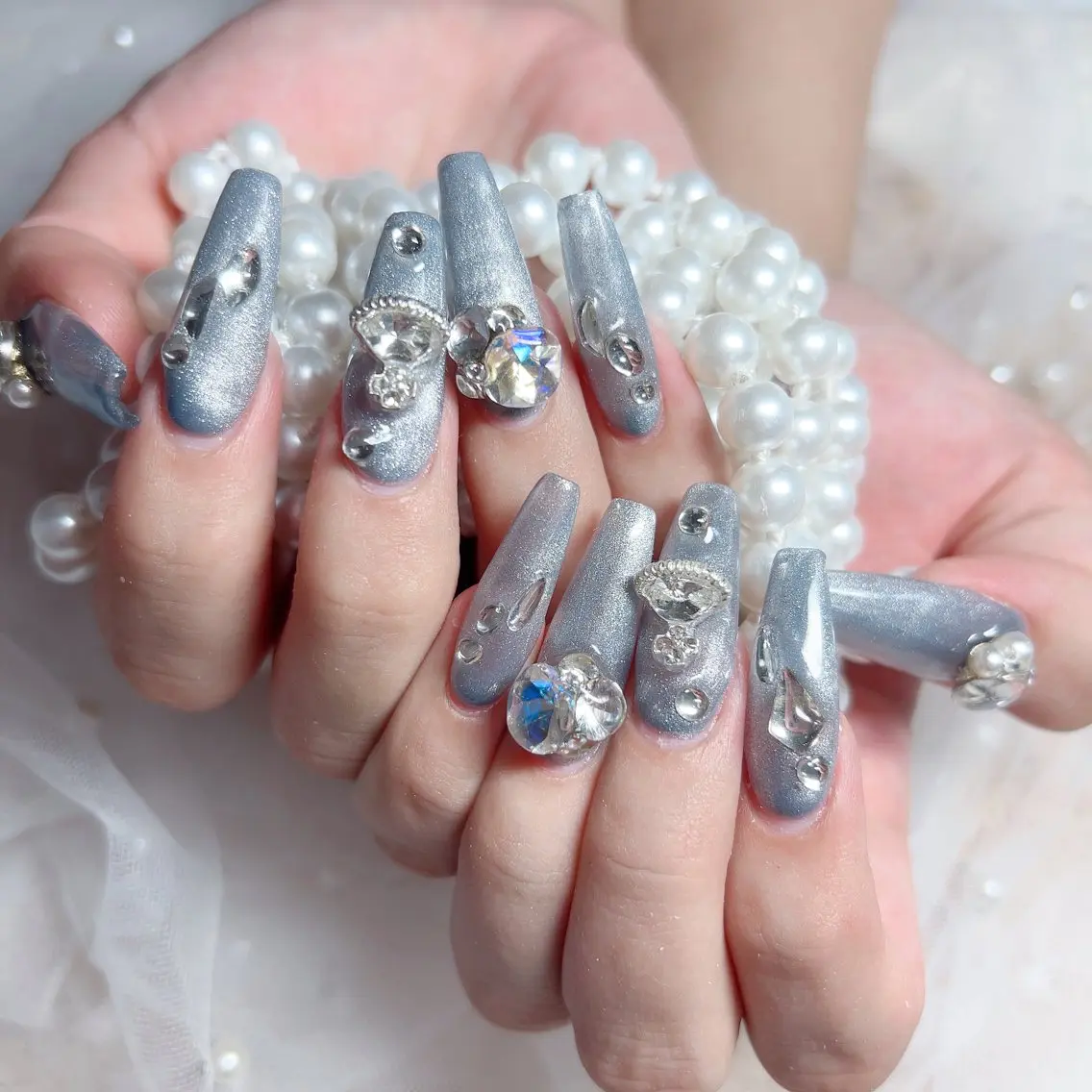 ネイル M 🌷Nail 長さだし専門店のネイルデザイン