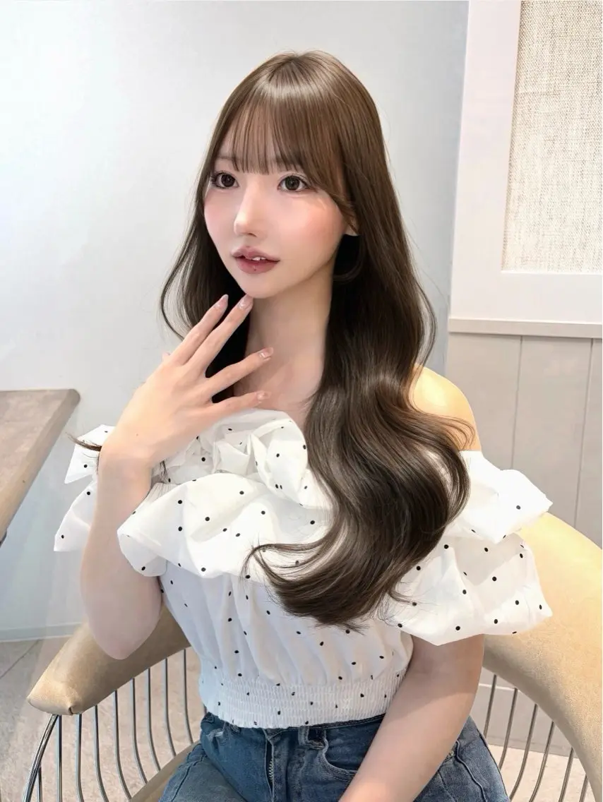 ロング カラー ♡Yoshino♡ 色っぽトレンドヘアのヘアスタイル