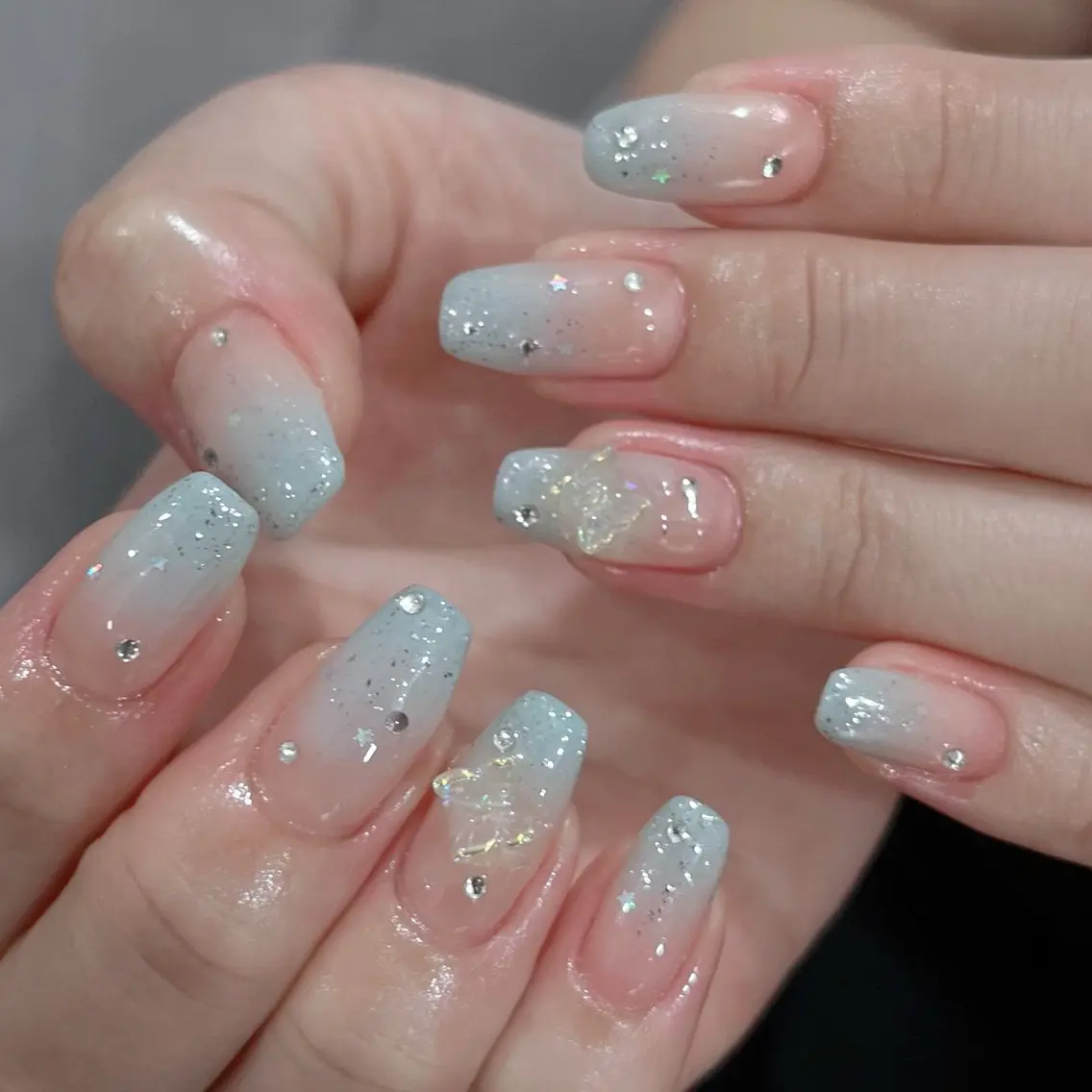ネイル 韓国ネイル ワンホンネイル Kawaii _Nailのネイルデザイン