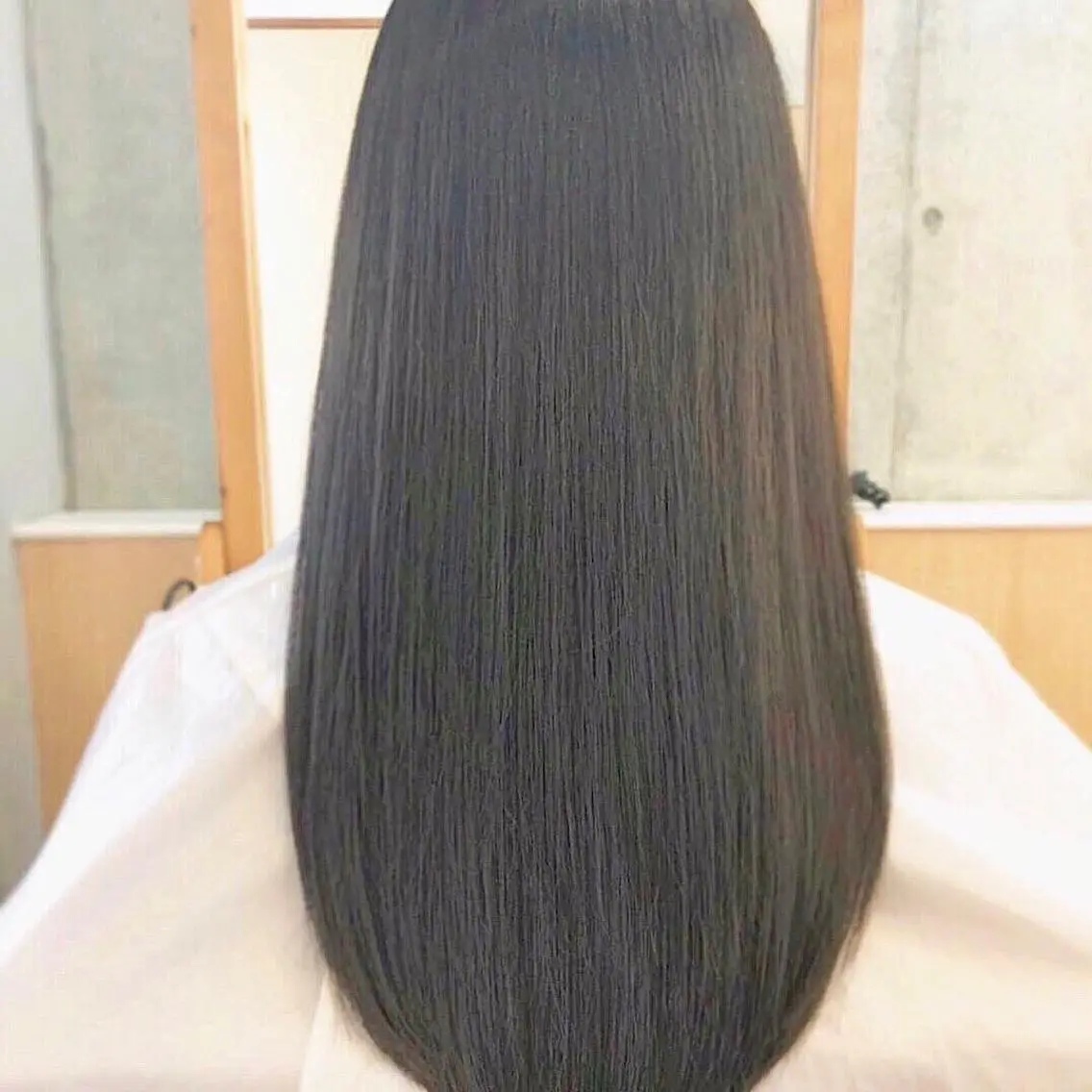 ロング 縮毛矯正 トリートメント 【🉐学割】応援📣 ミニモ限定🤩千 田のヘアスタイル