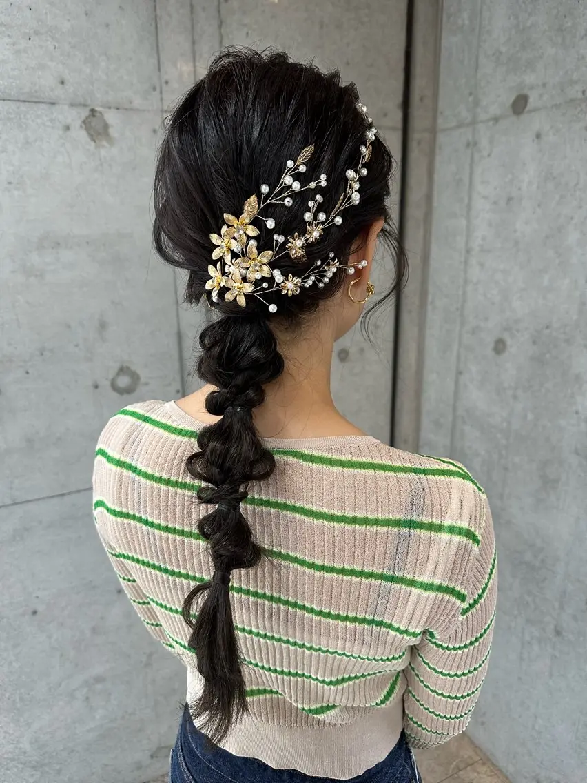 ヘアアレンジ 🎀ヘアセット/艶髪 /はやしほのか🎀のヘアスタイル