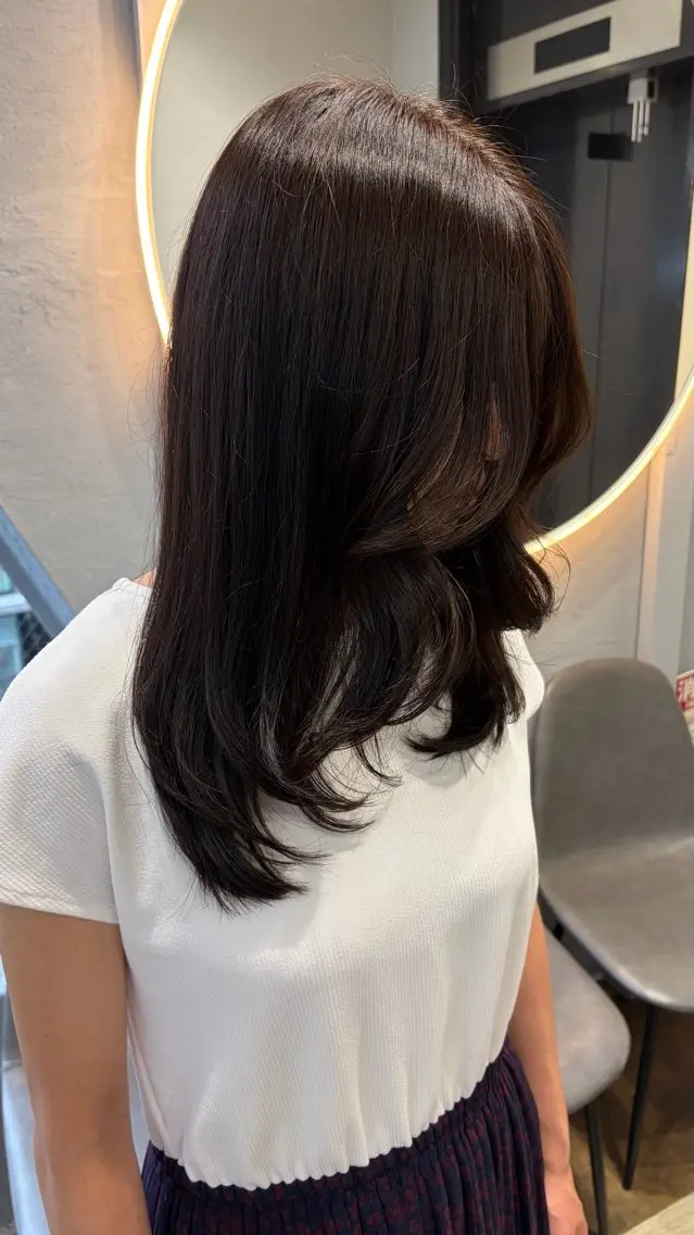 カラー GiseL あいりのヘアスタイル
