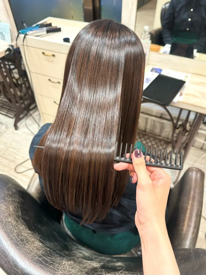 セミロング 🌿‬Hanon 藤井よし乃🌿‬のヘアスタイル