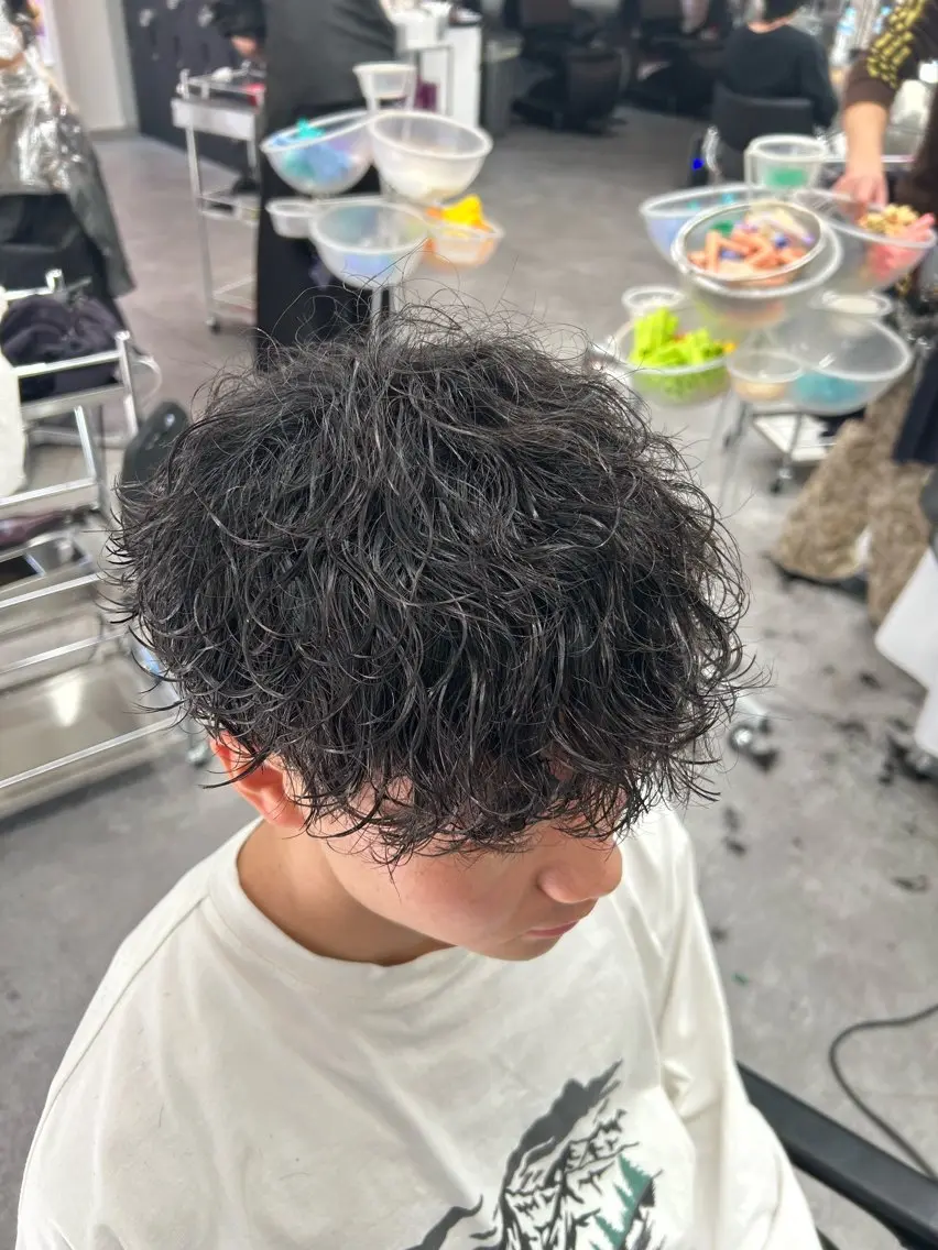 パーマ メンズ カット パーマ パーマ支持率No.1 ❤️‍🔥安成弾のヘアスタイル