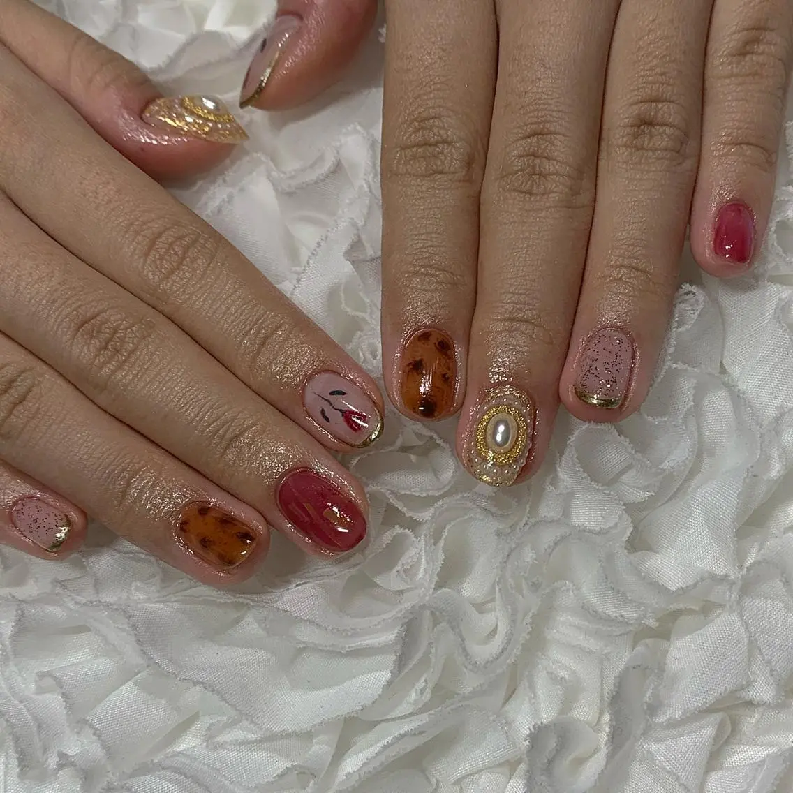 ネイル ハンドネイル ハンドケア lylynail YUUKAのネイルデザイン