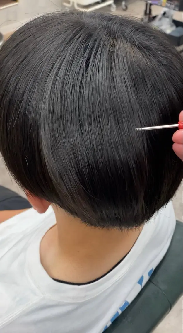 メンズ カット 縮毛矯正 limitこうせい 縮毛/ブリーチのヘアスタイル