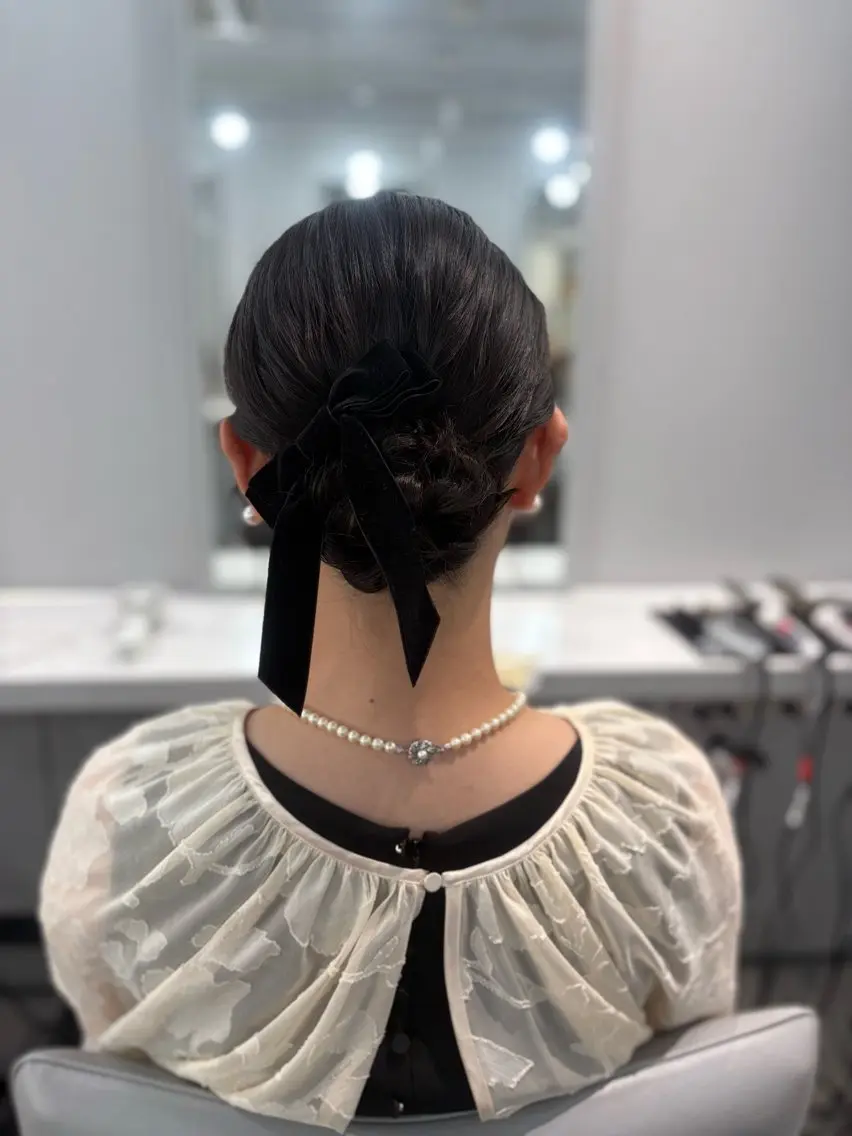 ミディアム ボブ ヘアメイク スーのその他イメージ
