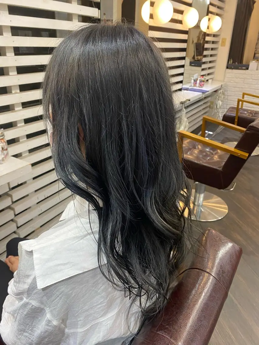✨プレミアムケアカラー✨＆髪質改善TR+カットの写真