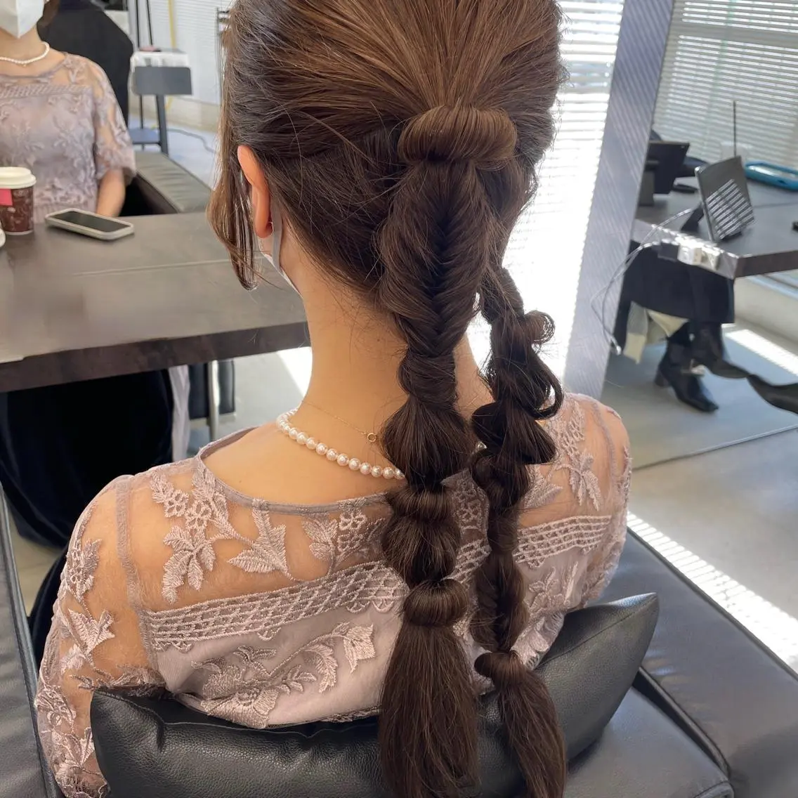 【minimo価格】💍ヘアセット(アップスタイル)💍結婚式のセットなどに💁🏼♀️の写真