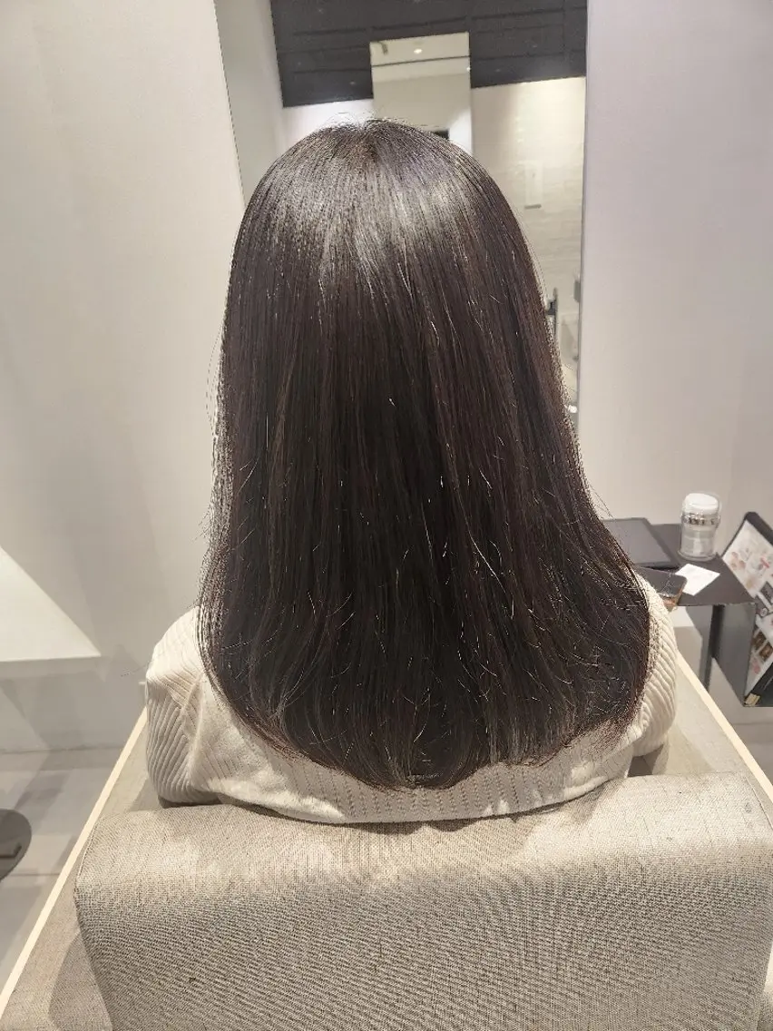 トリートメント 💜艶髪カラー💜 🎶富川美希🎶のヘアスタイル