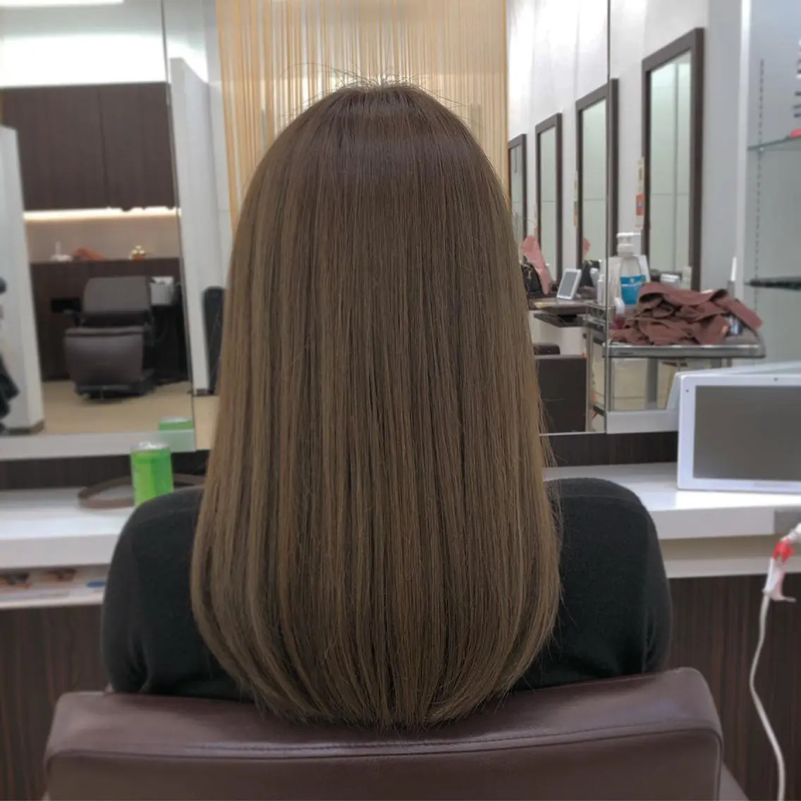 セミロング カラー 渋谷/フェード/ 國分 翔のヘアスタイル