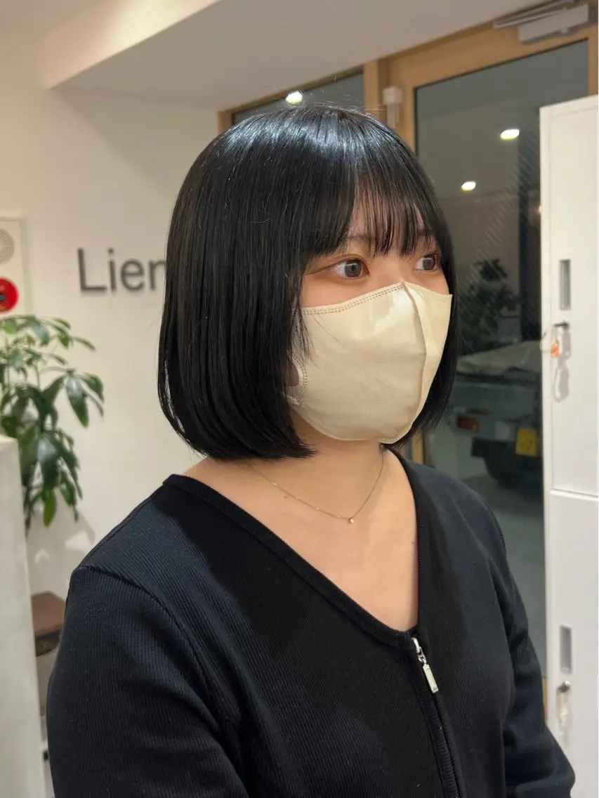 カラー 透明感カラー miha HARVEYのヘアスタイル
