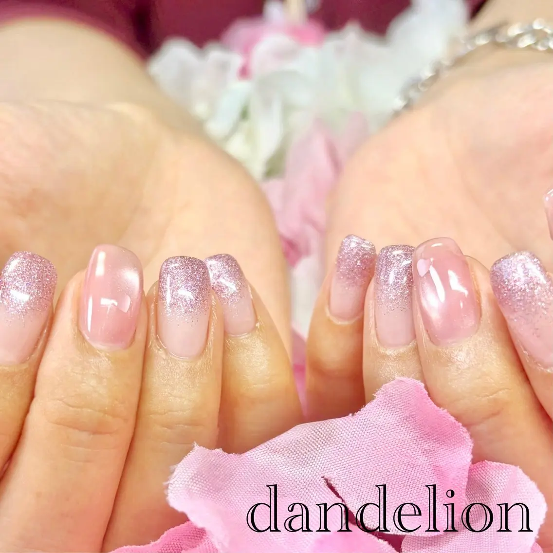 ネイル ハンドネイル ハンドケア dandelion ダンデライオンのネイルデザイン