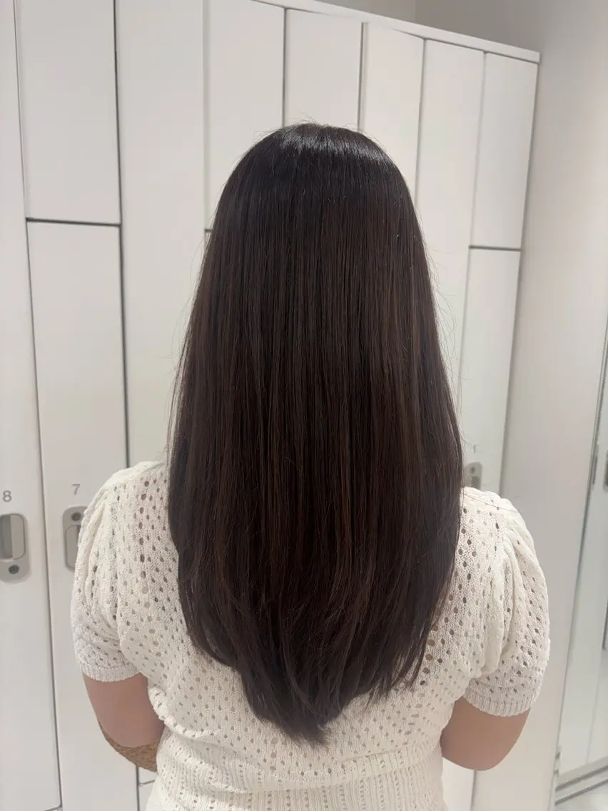 ロング レイヤー/透明感 カラー🍀そら🪽のヘアスタイル