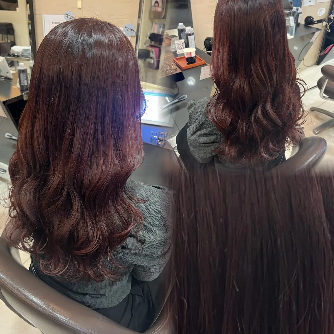 ロング カット ヘアカラー トリートメント エクステ＆艶カラー 🎀YURINA🎀のヘアスタイル