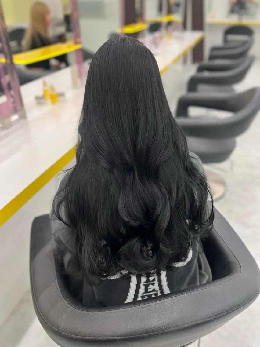 カラー ヘアカラー トリートメント 暖色✖️韓国ヘア 🥀SAHO🥀のヘアスタイル