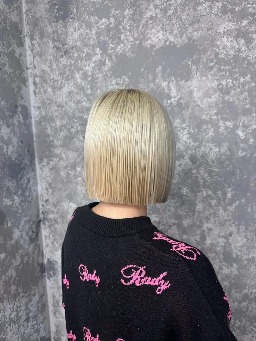 ショート レイヤー🌟 縮毛矯正🩷はるなのヘアスタイル