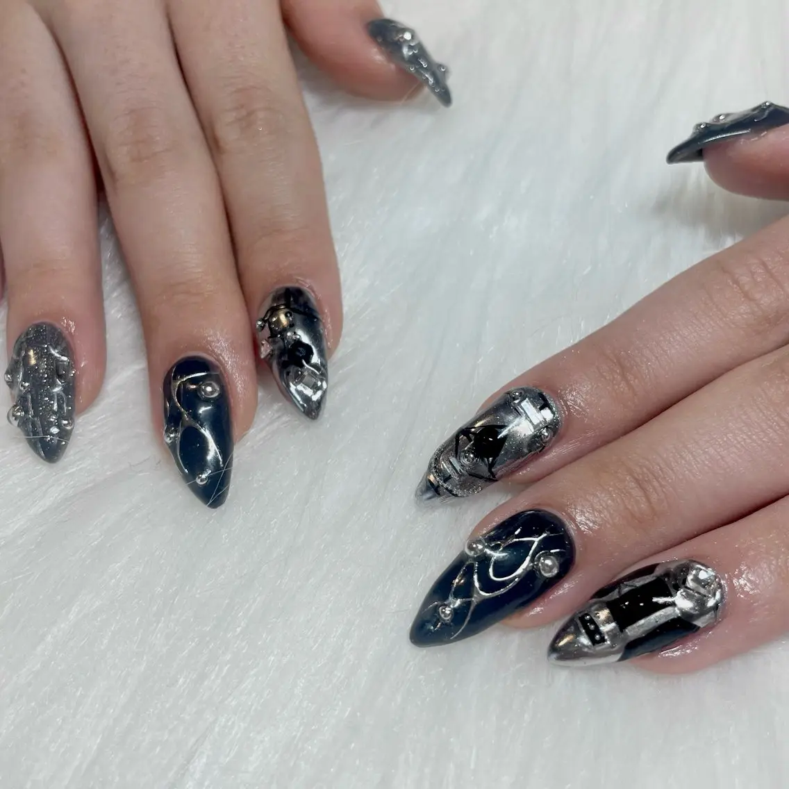 ネイル ハンドネイル Nail ヌシん家 AKANEのネイルデザイン