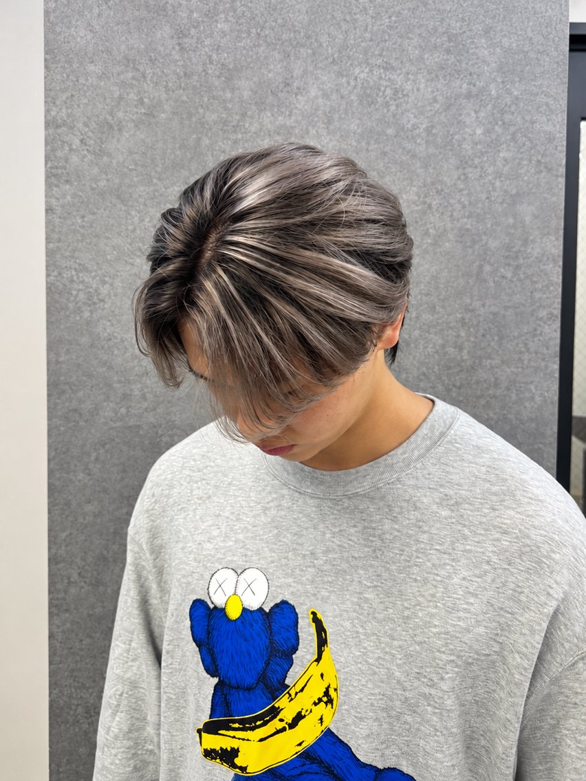 カラー メンズ メンズ✨ハイトーン ✨Nagaiのヘアスタイル