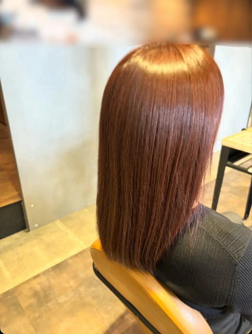 カラー ブラウンカラー ショコラブラウン Nakamura Ruruのヘアスタイル