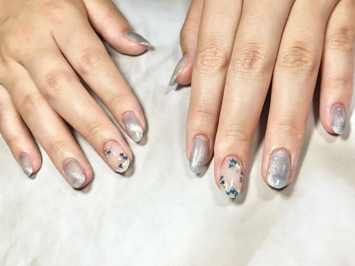 ネイル シンプルネイル 🦋Kiyomi. 🦋のネイルデザイン