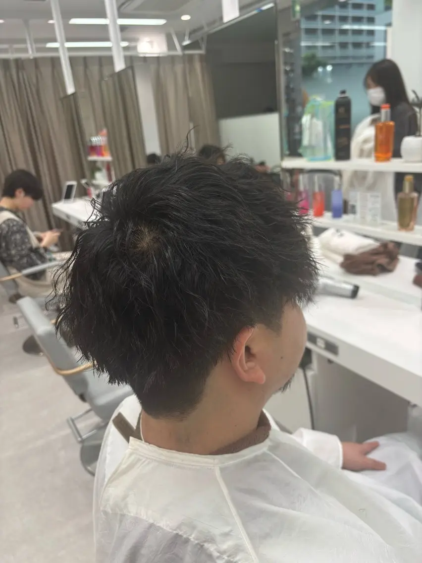 パーマ メンズ メンズ特化 メンズパーマ杉本のヘアスタイル