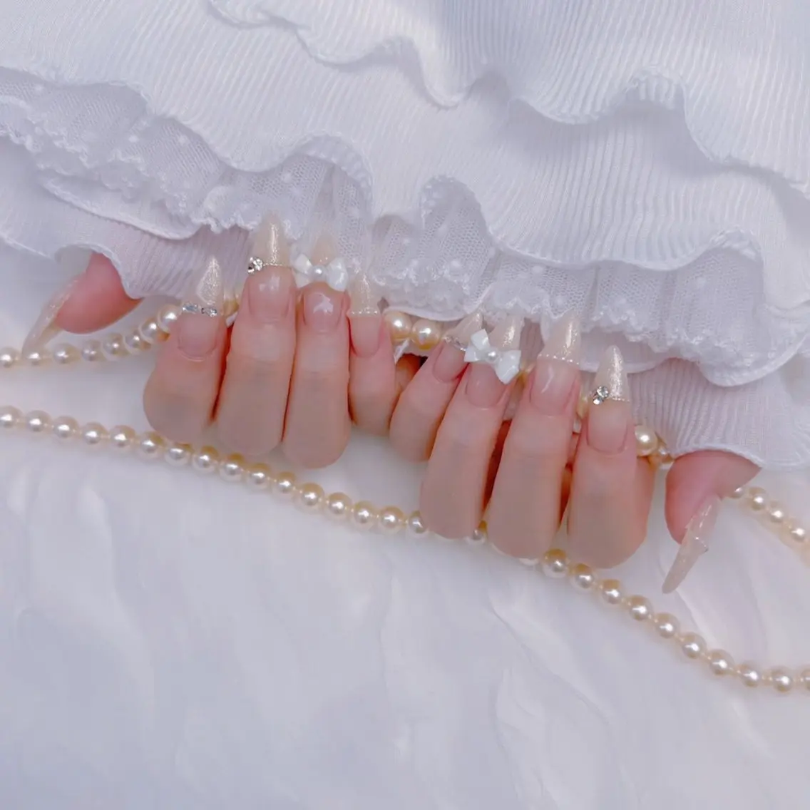 ネイル Romymoon nail帆南☾ ໋のネイルデザイン