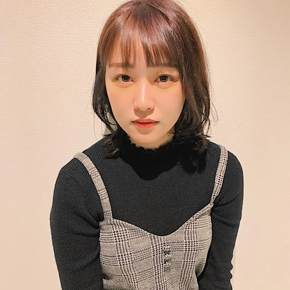 ミディアム カラー 中川 竜誠のヘアスタイル