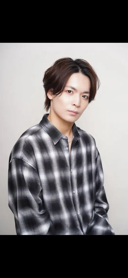 ミディアム カット 博多メンズサロン 田中のヘアスタイル