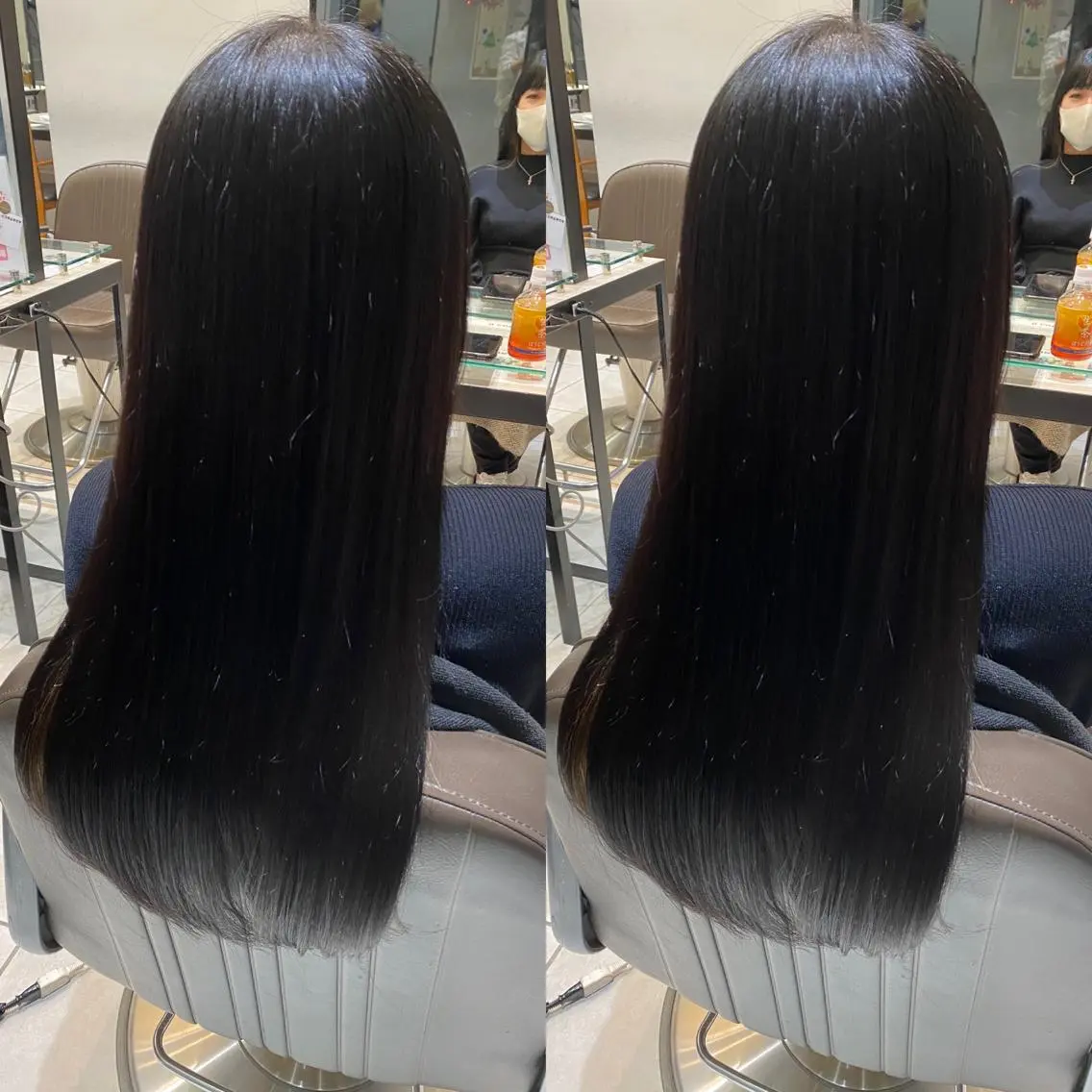 ロング 美髪矯正透明感カラー 江川 和輝のヘアスタイル