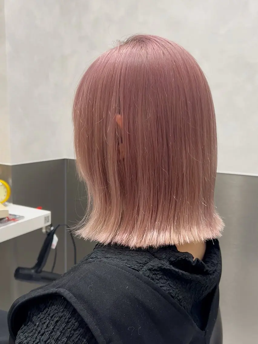 ショート カラー happy  man 🌸クロスパーマ🌸のヘアスタイル