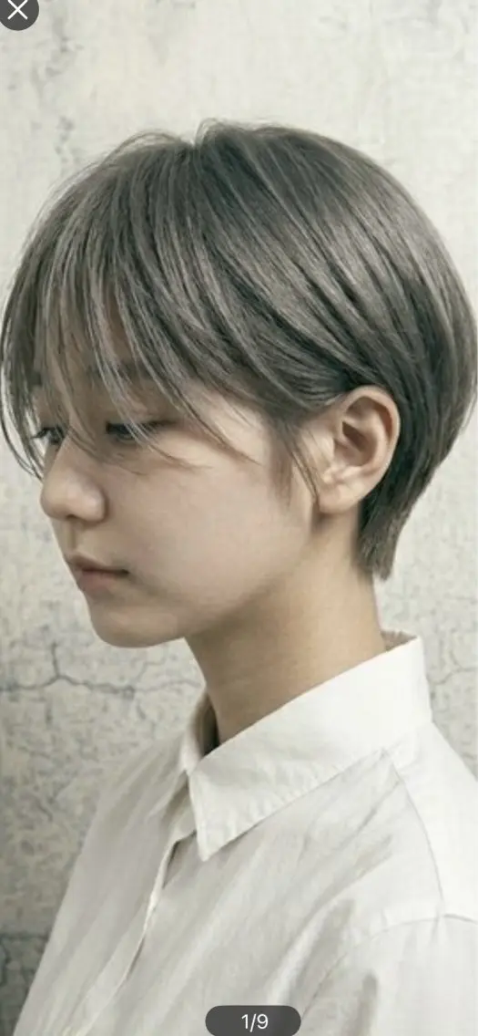 ショート ハンサムショート ショートヘア ひばりヶ丘美容室 カット石井里佳のヘアスタイル