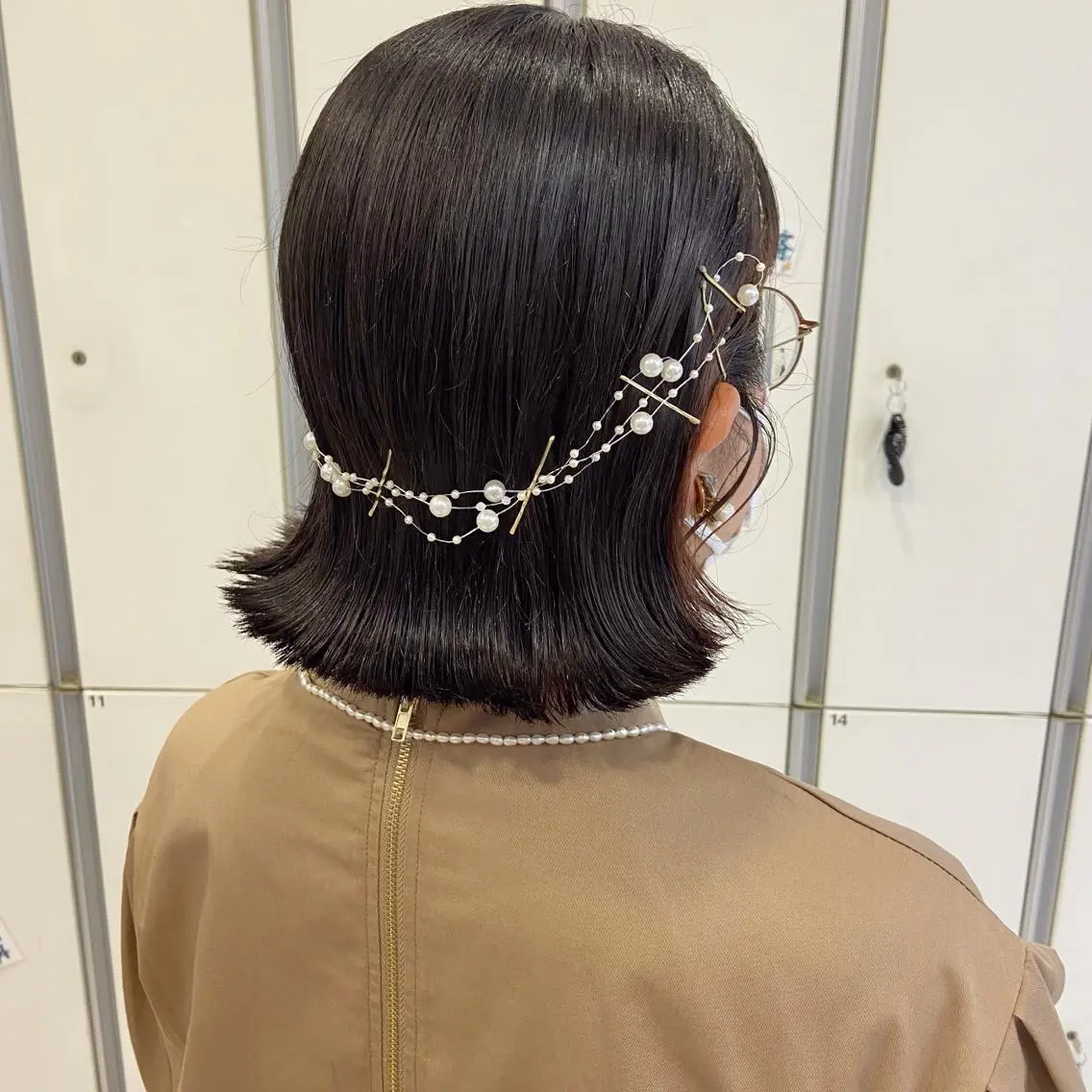 ショート ヘアセット 田谷 夏生のヘアスタイル