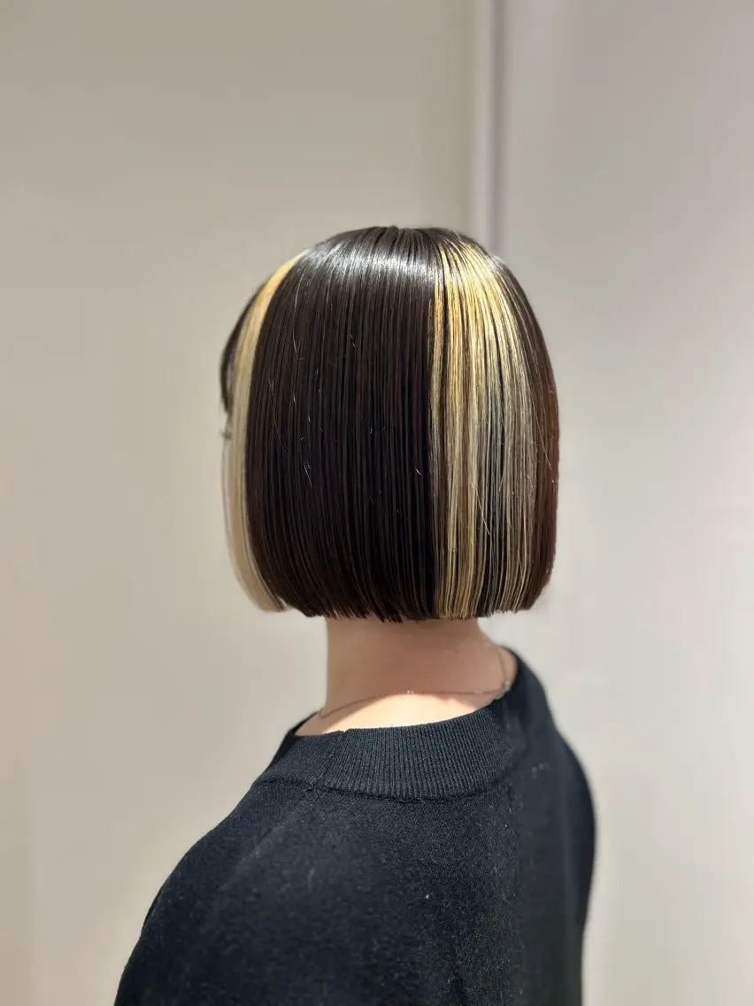 ミディアム ボブ 透明感カラー 🎀せいかのヘアスタイル