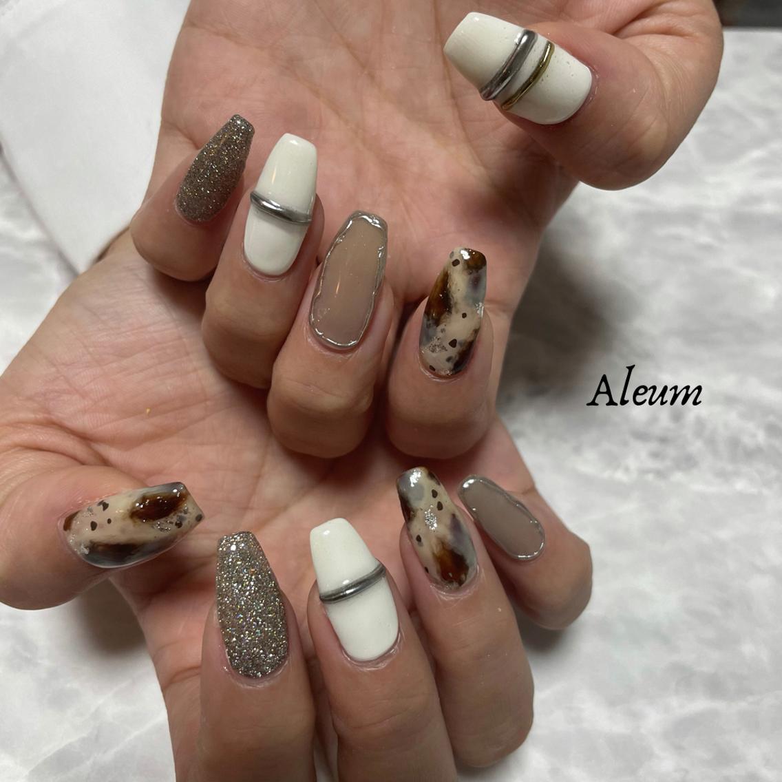 ネイル ハンドネイル Nail Salon Aleumのネイルデザイン