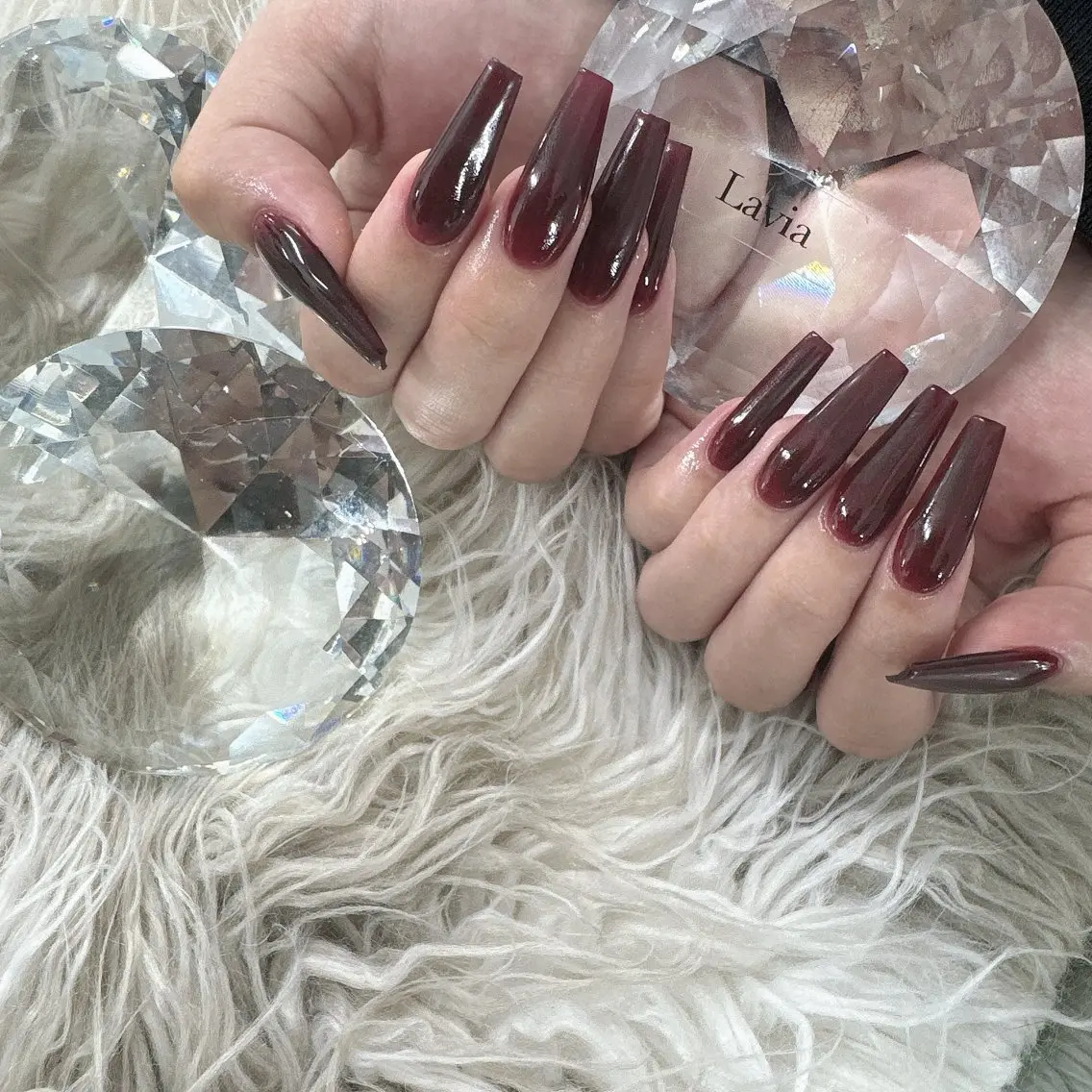 ネイル ハンドネイル lavia🖤 ayumiのネイルデザイン