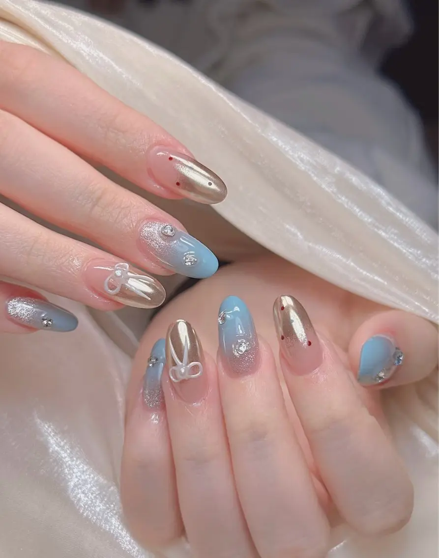 ネイル Horie 雪のネイルデザイン