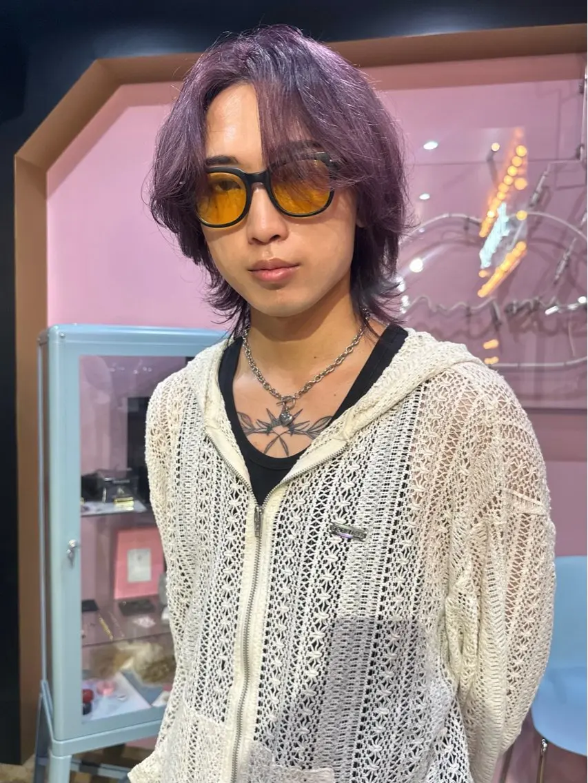 ショート ヘアカラー トリートメント seira/ ハイトーン/艶カラーのヘアスタイル