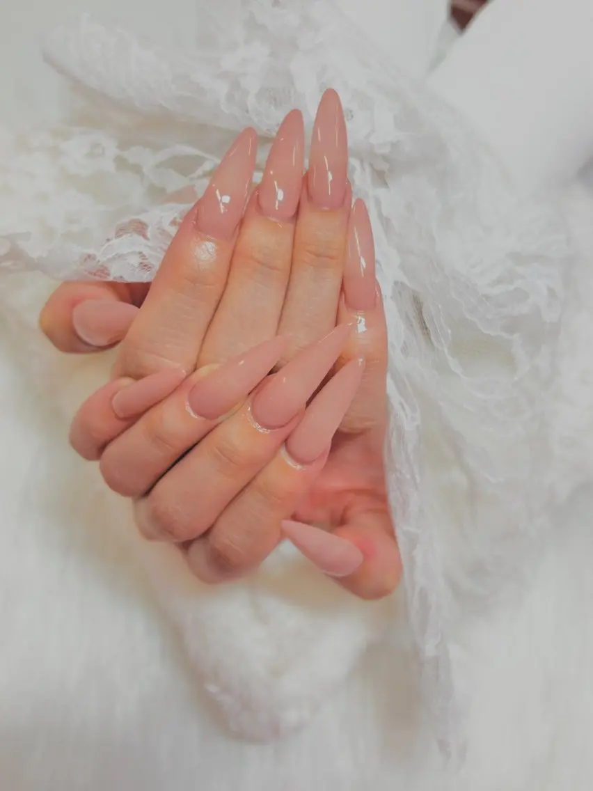 ⚠️当日ok⚠️憧れの美爪☆【オフ込み】長さ出し+ワンカラー特別価格¥5500の写真